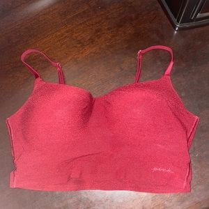 Medium- Burgundy Wireless Lightly Lined Bra